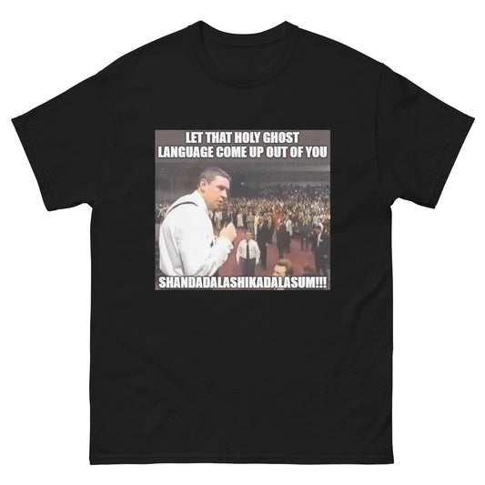 Holy Ghost Language shirt