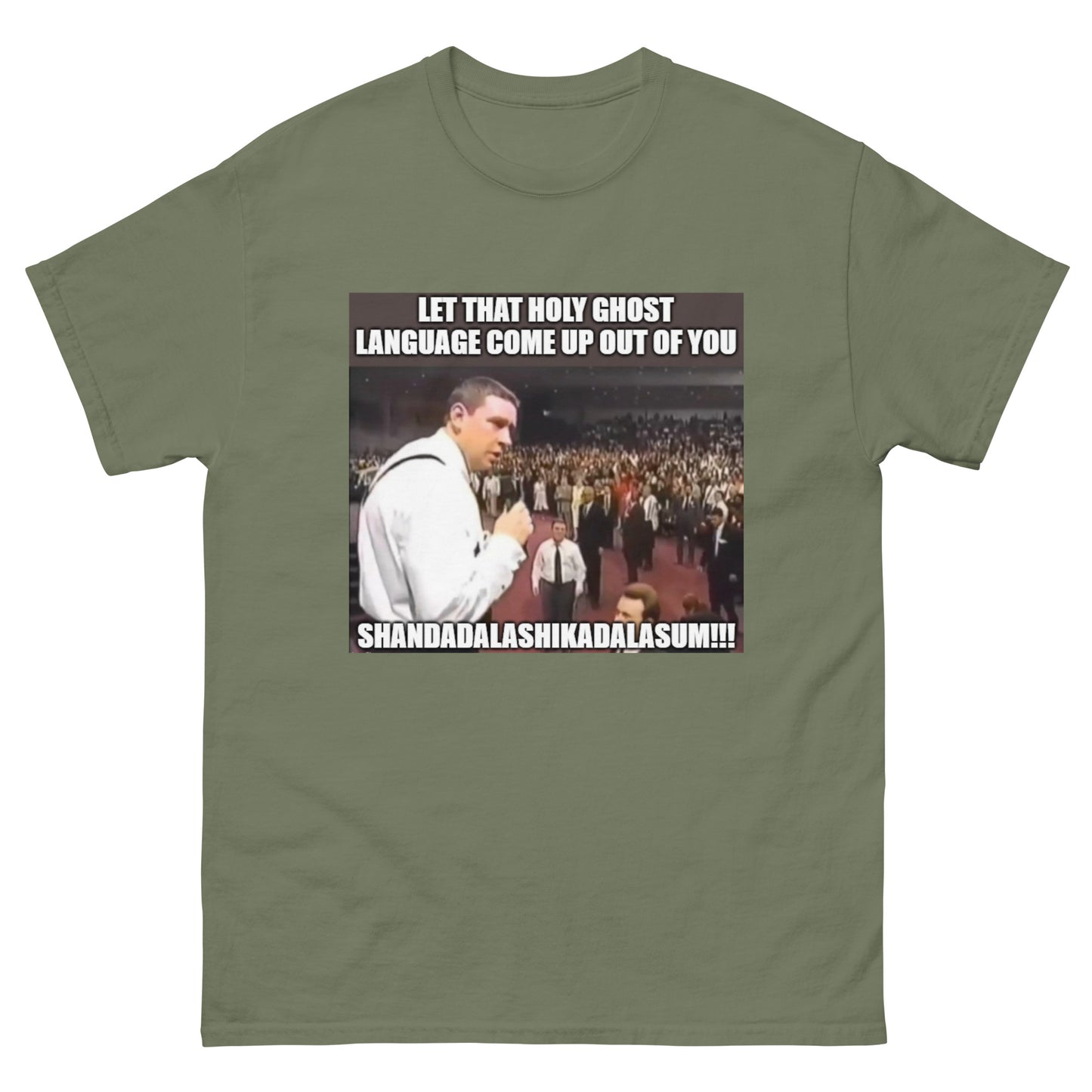 Holy Ghost Language shirt